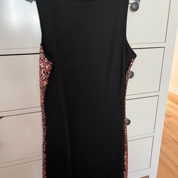 Glitter Rose gold mini dress , never worn - Picture 2 of 2